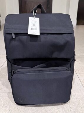 BEIS Black The Ultimate Diaper Backpack